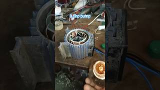 0.5hp water pump repair experiment 👌#electricexpres #electrcal #shortfeed #funny