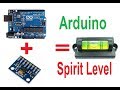 Arduino Spirit Level With LCD (with code)