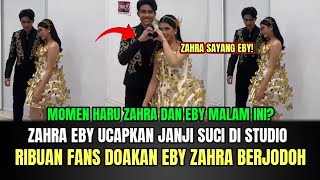 Download Lagu Zahra dan Eby Ucapkan Janji Suci di Studio, Ribuan Fans Doakan Eby Zahra Berjodoh! MP3