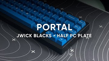 Portal by Parallel Limited with JWICK Blacks on PC Half Plate - Typing Test