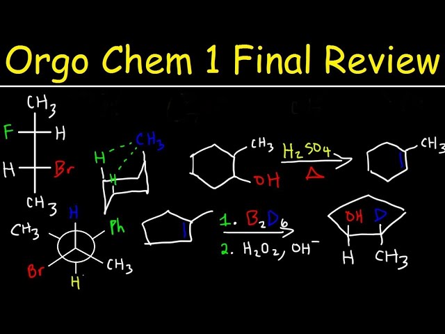 Organic Chemistry 1 Final Exam Review - YouTube
