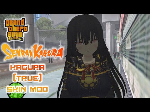 Kagura True Senran Kagura Skin Mod GTA SA PC 