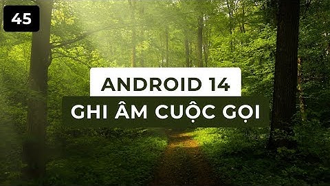 Hướng dẫn ghi âm cuộc gọi trên điện thoại Android 14 (Google Pixel 4a 5G)