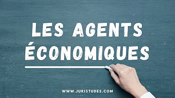 Quel sont les agents économiques ?