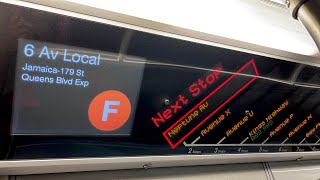 Nyc Subway R160 F Train Full Ride Coney Island - Jamaica-179 St Via Partial Culver Express