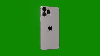 15  BEST Iphone 13 Pro Max Green Screen Chroma Key 3D Animations || Free footage