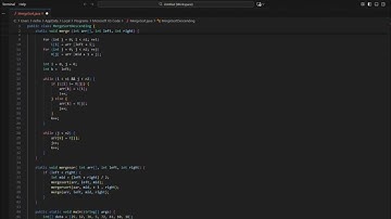 2 Membuat Merge Sort Descending dan Counting Sort Descending