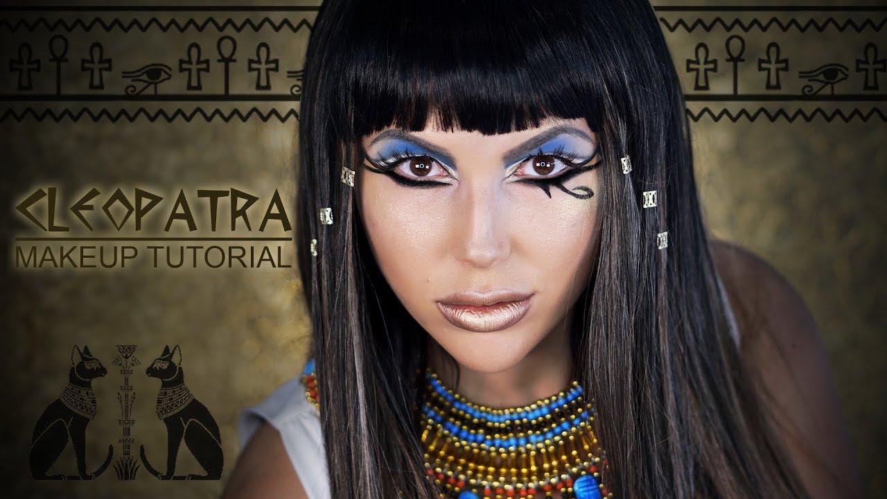 CLEOPATRA | Halloween Makeup Tutorial - YouTube