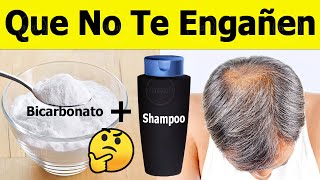 ¿Realmente El Bicarbonato Combate Las Canas Y La Caída De Cabello?🤔