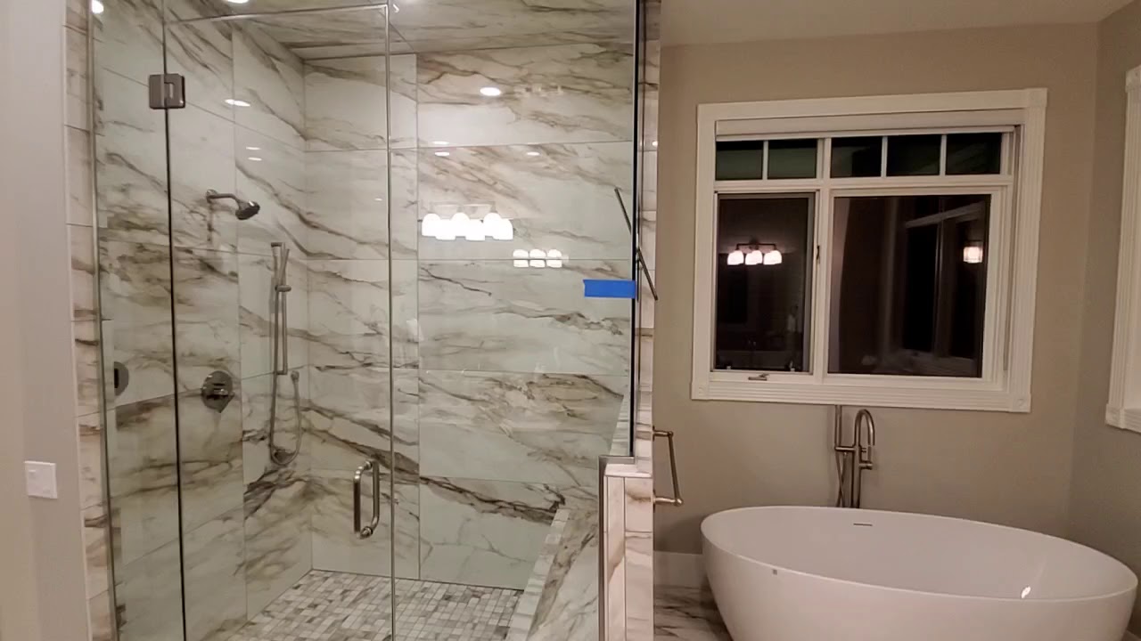 Steam Shower With Exterior Window