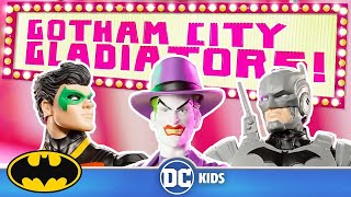 Les aventures du jouet Batman en Français 🇫🇷 | Les gladiateurs de Gotham | @DCKidsFrancais