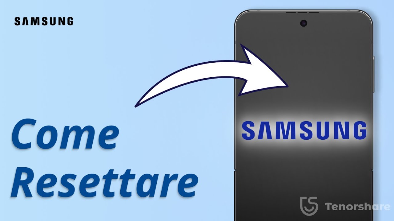 Come Resettare Un Samsung Bloccato | Resetare Un Telefono Android Senza Password