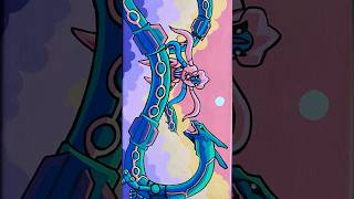 Painting #pokemon #rayquaza #deoxys #poscamarkers #artbyBigPapi
