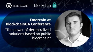Emercoin at BlockchainUA Conference