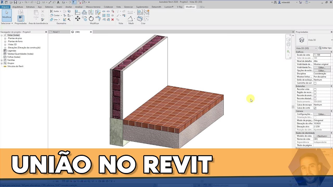 Capa do vídeo: Como usar a ferramenta "União" no Revit?