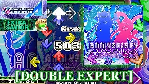 【DDR A (2018)】 ANNIVERSARY ∴∵∴ ←↓↑→ [DOUBLE EXPERT] 譜面確認＋クラップ