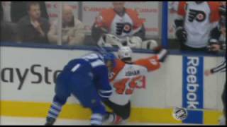 Arron Asham vs Jamal Mayers Nov 29, 2008