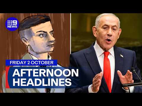 New details in Beau Lamarre-Condon trial; Netanyahu’s FlyDubai claim | 9 News Australia