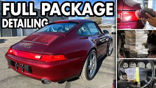 THE WORKS Detailing on Porsche 993 Carrera S // Dry Ice Cleaning & More