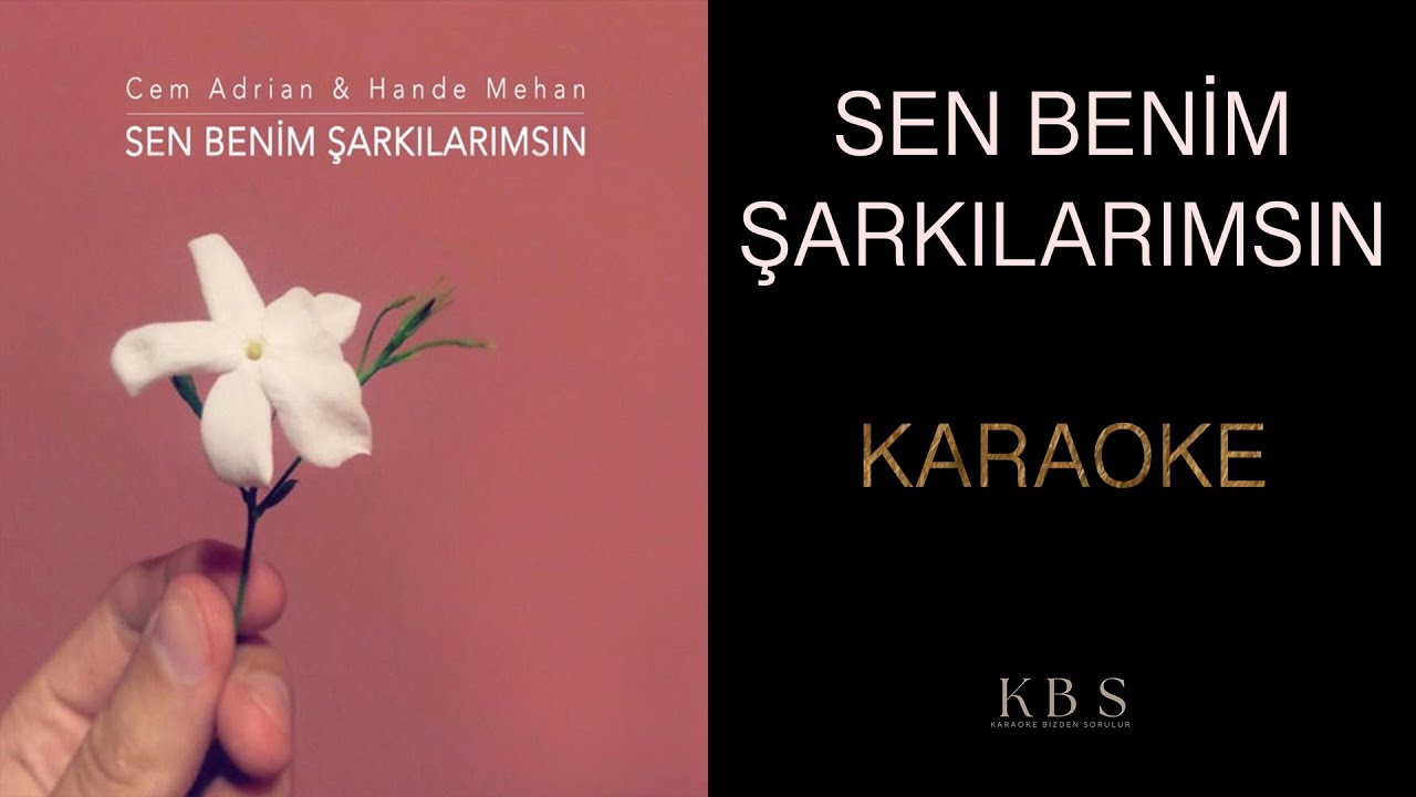 Cem Adrian & Hande Mehan | Sen Benim Şarkılarımsın (Klasik Gitar Karaoke)