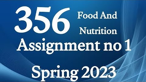 AIOU Code 356 Solved Assignment No.1 Spring 2023 #aiou #aiousolveassignments