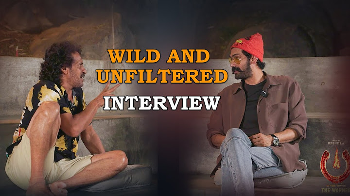 A Wild And Unfiltered - Interview | #UITheMovie | Upendra X Rana Daggubati | Aadab Tv