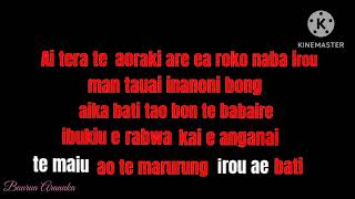 Weneweneu Iaoni Kieu Kiribati Karaoke By Taitai