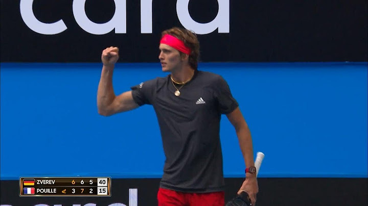 Alexander Zverev v Lucas Pouille highlights (RR) | Mastercard Hopman Cup 2019