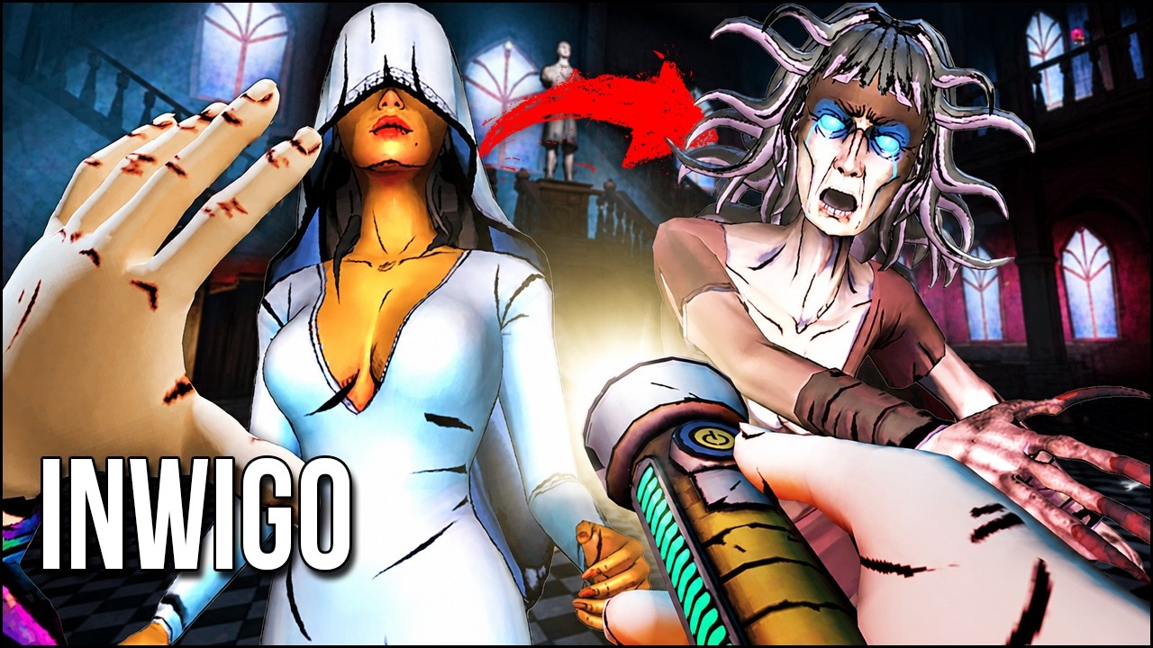 INWIGO | Avoid Ghosts, Get Loot, & Sacrifice Your Friends In This Free VR Game!