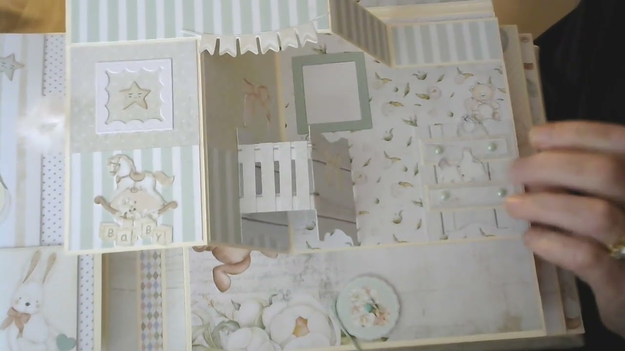 Présentation de l'ALBUM BABY - Avec les papiers Mintay 