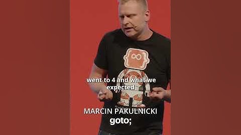 #MarcinPakulnicki about the #MythicalManMonth at #ING • Link to Full Video in Description & Comments