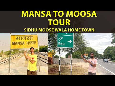 Sidhu Moose wala Home Town Mansa to Moosa tour || 76 TR Vlogs (Tarun Rapuria)