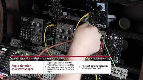 Schlappi Engineering: Angle Grinder + 100 Grit Demo
