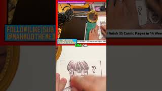 Sketch, Ink, Color: Optimize Your Creative Workflow! #comics #sketching #inking #artprocess