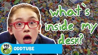 ODDTUBE | What's Inside My Desk? | PBS KIDS