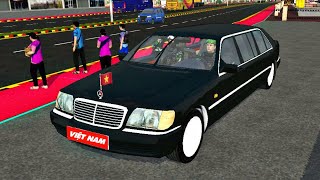 Mod Mercedes Maybach Pullman 2017 Bus Simulator Indonesia screenshot 3