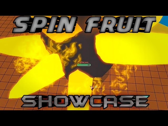 Spin Fruit Showcase  Roblox Project New World 