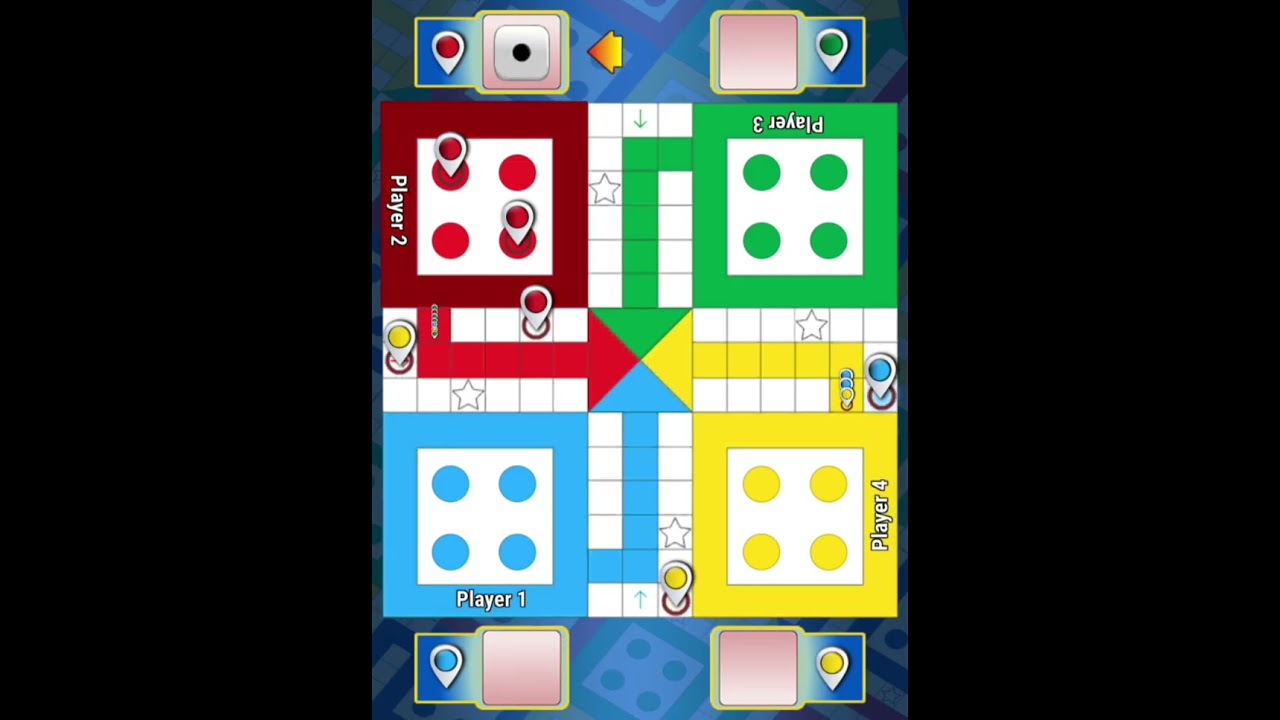 Tricks and Tips Ludo King | How to Win Ludo King | 4 players gameplay | Ludo king #429 #gameplayà