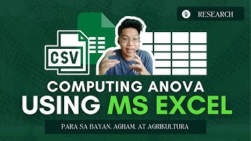 How to Compute ANOVA (Using MS Excel) | Sprout Up i6111
