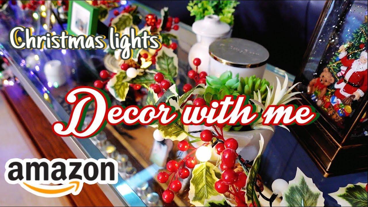 Amazon Christmas Lights! Decorate with me for Christmas Christmas