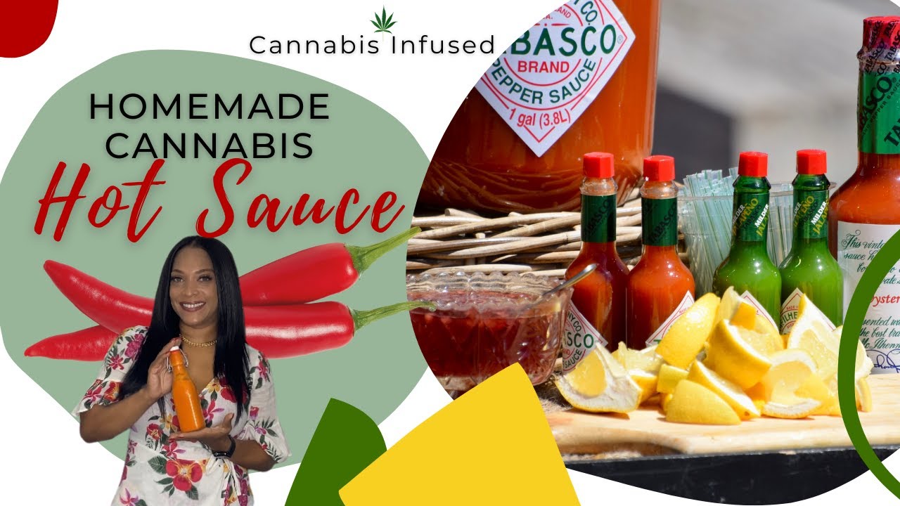 🔥🌶 How to Make Homemade Cannabis Infused Hot Sauce | Canna Oil