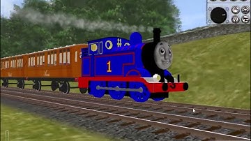 MSTNoodle Thomas Approaching Wharton Railway Station In Trainz 2006
