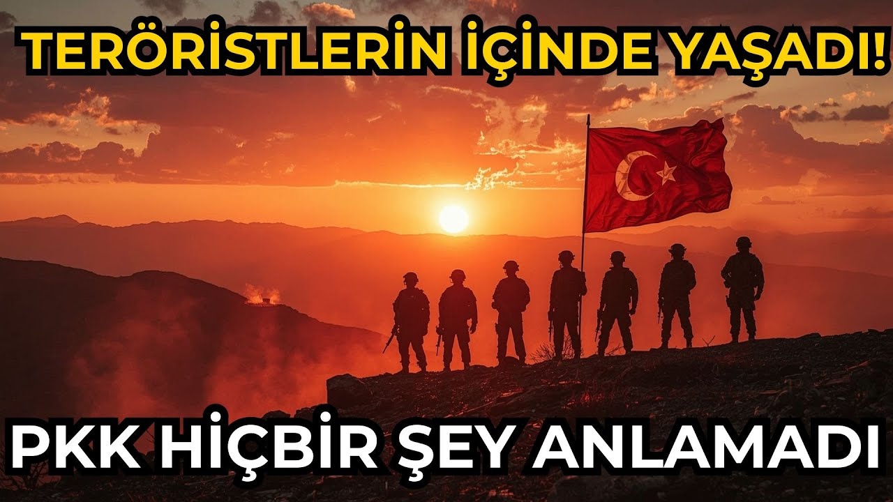 BORDO BERELİ 14 AY TERÖRİST GİBİ YAŞADI! 💀 PKK Kampında Kimse Fark Etmedi | 43 Hedef Vuruldu