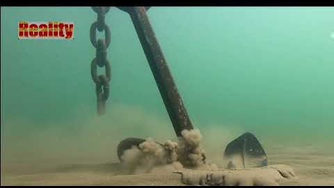 Anchors aren’t made to stop ships — really! 