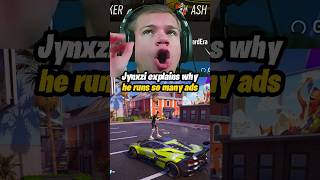 Why Jynxzi Runs So Many Ads 😭#Fortnte #Trending