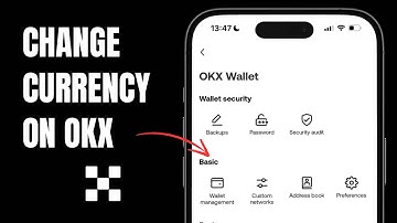 Change Currency On OKX | 2025 Update