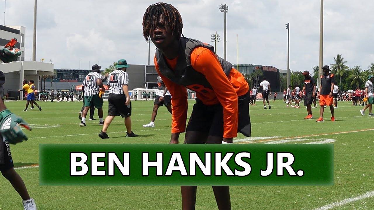 Booker T. 2025 CB Ben Hanks Jr. at Miami 7on7 Camp YouTube