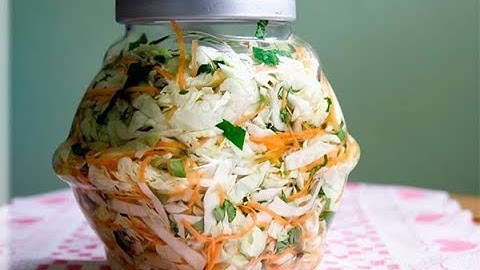 CÁCH LÀM MUỐI DƯA BẮP CẢI CHUA GIÒN NGON TẠI NHÀ | HỌC NẤU ĂN NGON NHANH - MONNGONTV