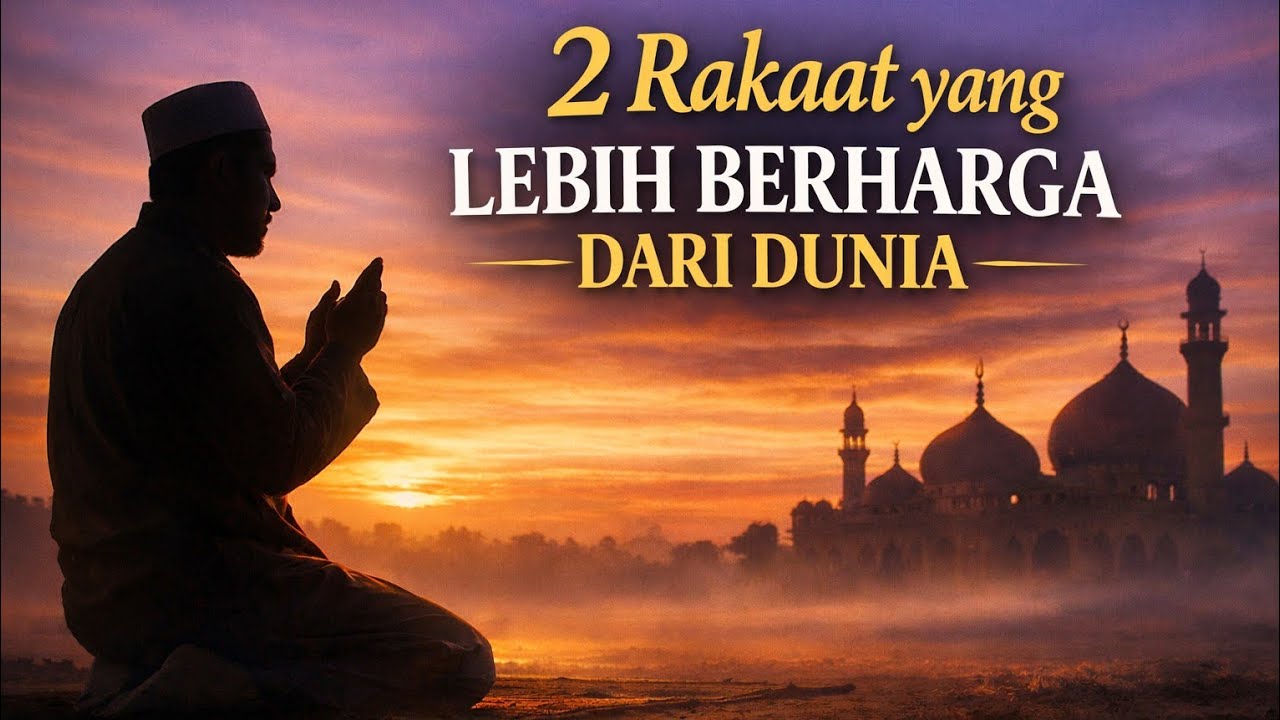 2 Rakaat yang Lebih Berharga dari Dunia & Seisinya | Keutamaan Sholat Qobliyah Subuh