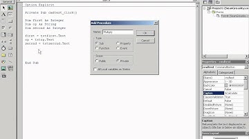 Visual Basic (VB) Tutorial - 5.4 - Procedures and Parameters [TutorialGenius.com]